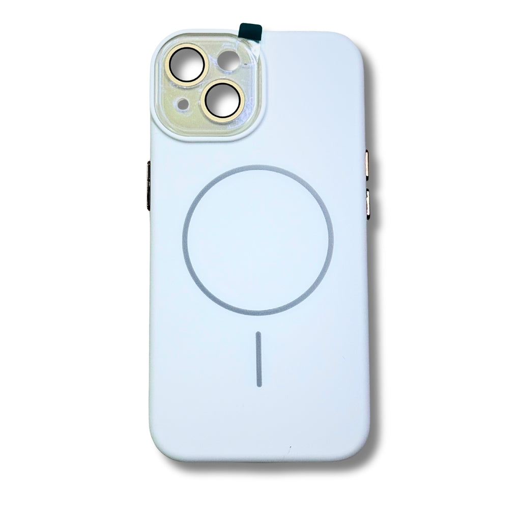 Mungu Highly Premium iPhone 14 14 Pro Max 13 Pro Max Glossy Silky Case with Lens Protection & Magsafe in Multi Colour