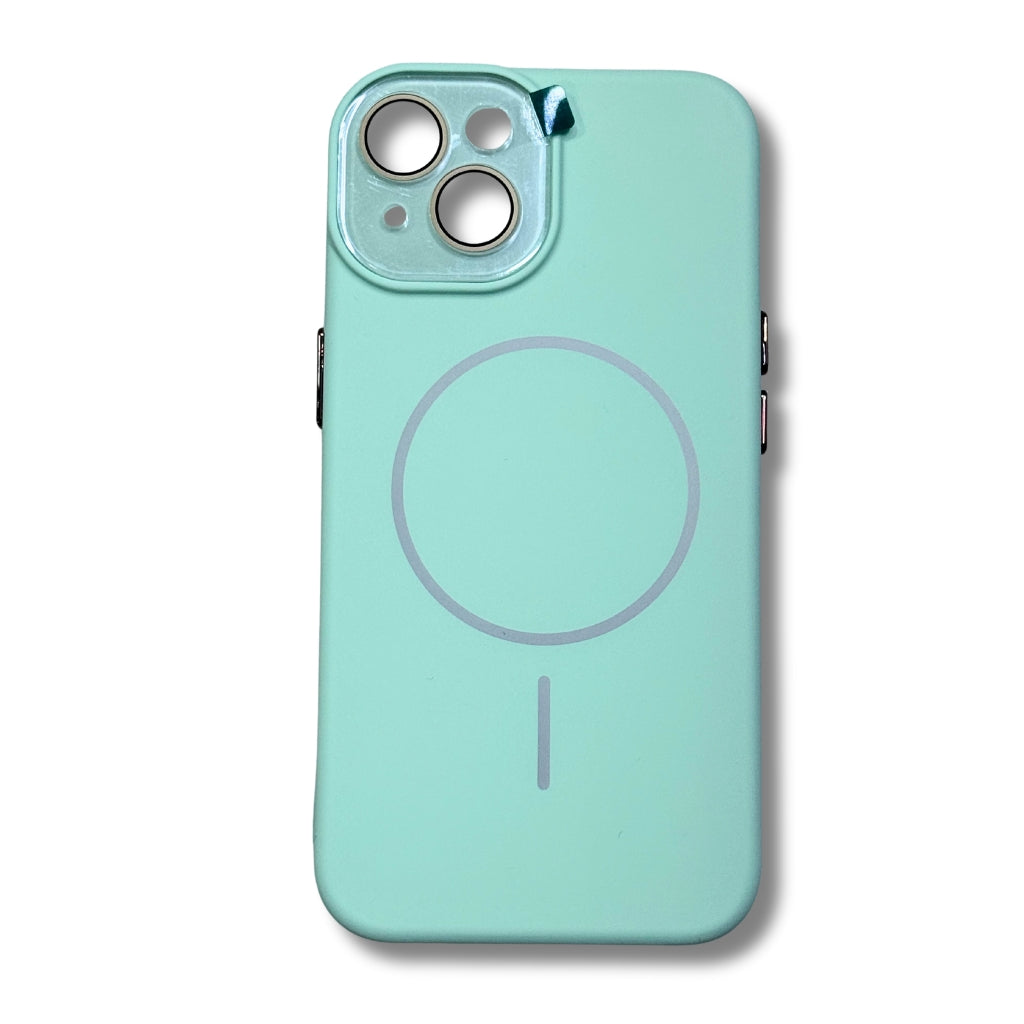 Mungu Highly Premium iPhone 14 14 Pro Max 13 Pro Max Glossy Silky Case with Lens Protection & Magsafe in Multi Colour