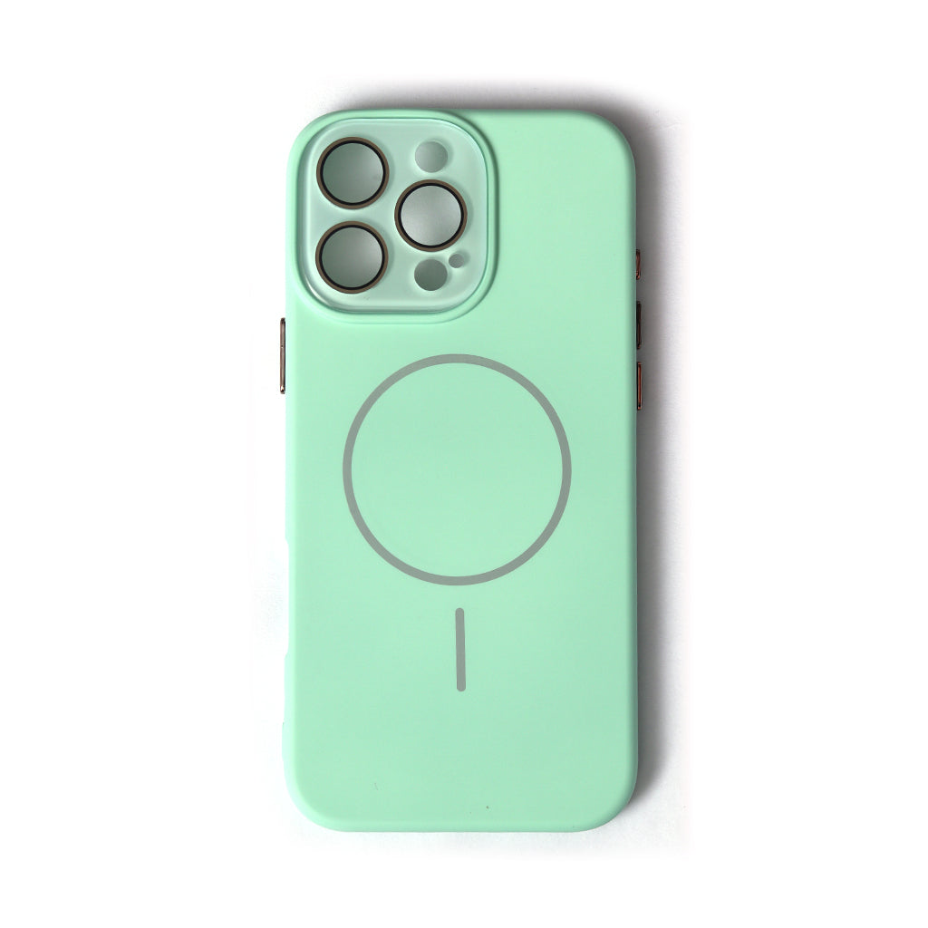 Mungu Highly Premium iPhone 14 14 Pro Max 13 Pro Max Glossy Silky Case with Lens Protection & Magsafe in Multi Colour