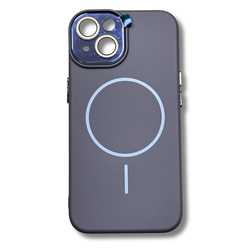 Mungu Highly Premium iPhone 14 14 Pro Max 13 Pro Max Glossy Silky Case with Lens Protection & Magsafe in Multi Colour