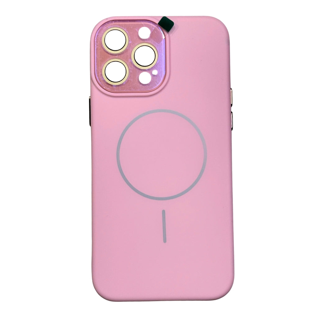 Mungu Highly Premium iPhone 14 14 Pro Max 13 Pro Max Glossy Silky Case with Lens Protection & Magsafe in Multi Colour