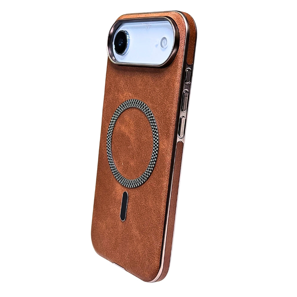 Mungu Highly Premium Leather Case for iPhone 17 17 Pro 17 AIR 17 Pro Max with Megsafe in 8 Colours
