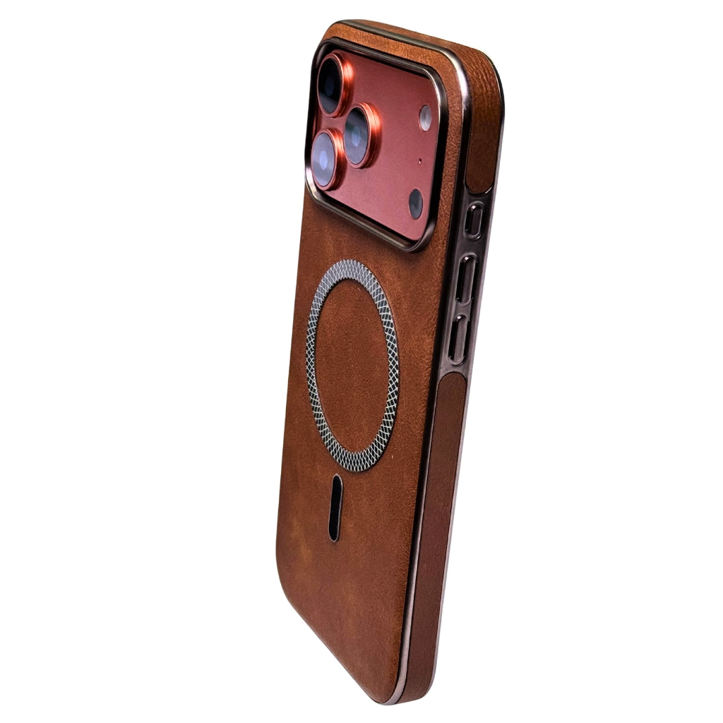 Mungu Highly Premium Leather Case for iPhone 17 17 Pro 17 AIR 17 Pro Max with Megsafe in 8 Colours