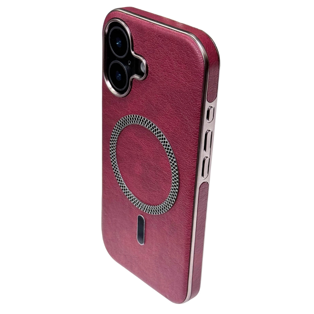 Mungu Highly Premium Leather Case for iPhone 17 17 Pro 17 AIR 17 Pro Max with Megsafe in 8 Colours