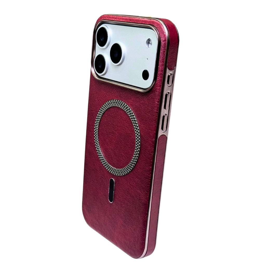 Mungu Highly Premium Leather Case for iPhone 17 17 Pro 17 AIR 17 Pro Max with Megsafe in 8 Colours