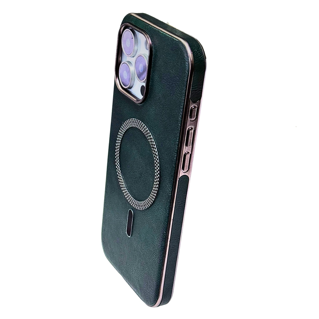 Mungu Highly Premium Leather Case for iPhone 16 Pro 16 Pro Max 15 Pro 15 Pro Max with Megsafe in 8 Colours
