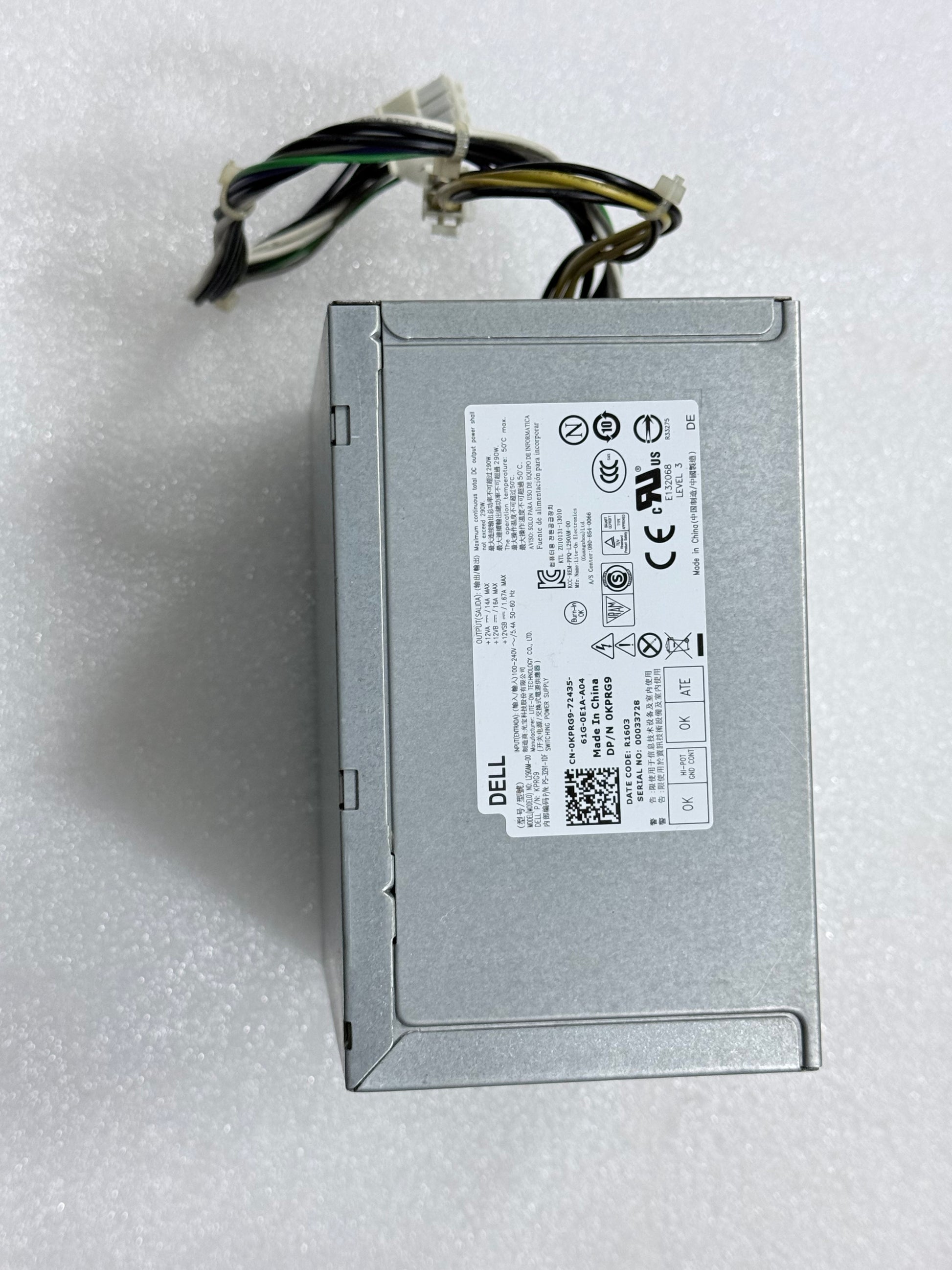Power Supply for Dell Optiplex 3020 9020 7020 KPRG9 0KPRG9 0N0KPM 290W
