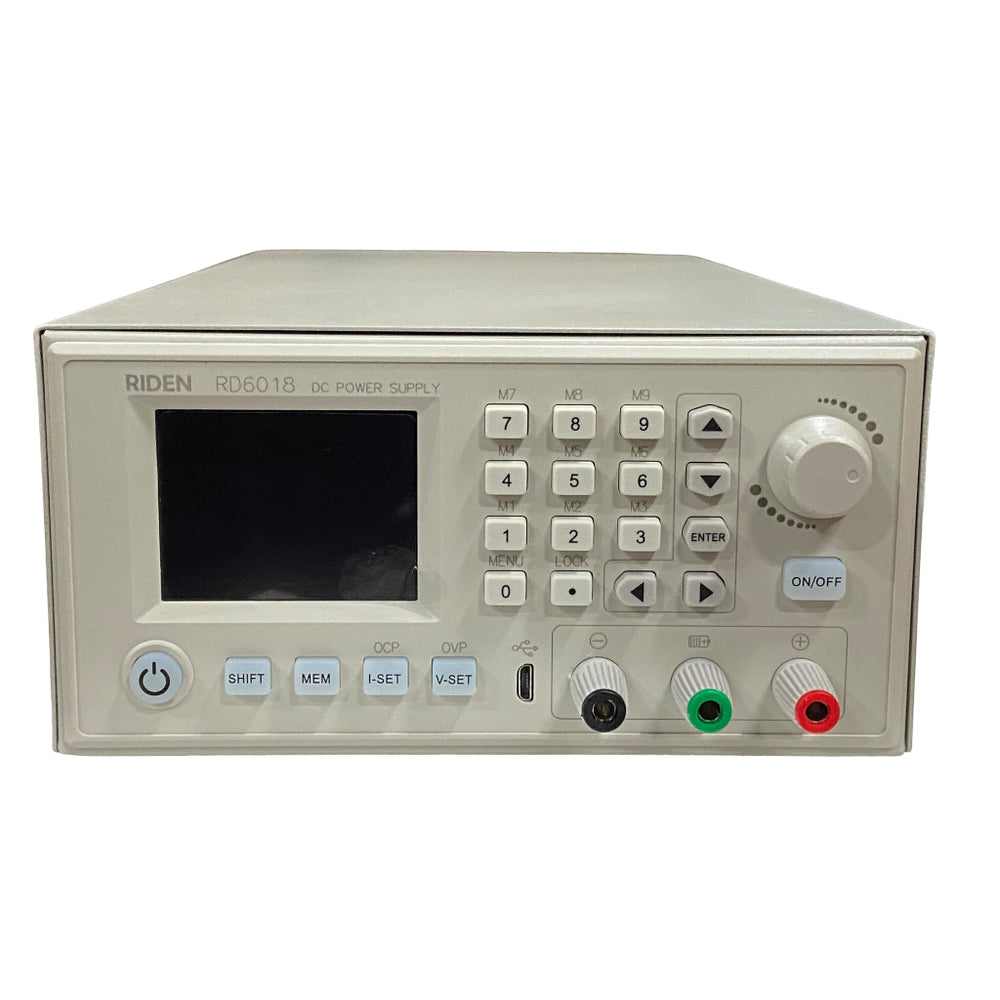 RIDEN RD6018 Complete Set 60V 18A USB AC to DC Adjustable Step Down Voltage Lab Bench Power Supply Buck Converter 1080W