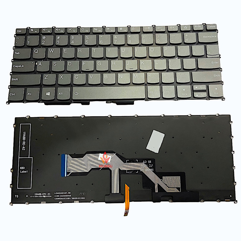 Compatible Premium Keyboard for Lenovo IdeaPad S540-13IML 13 Pro 2019 with backlight US Layout