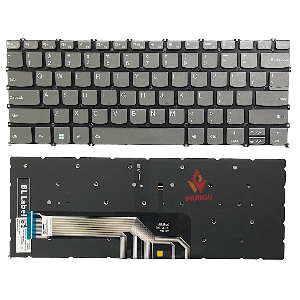 Premium Keyboard for Lenovo IdeaPad Flex 5-14IIL05 Flex5-14ARE05 with backlight US Layout