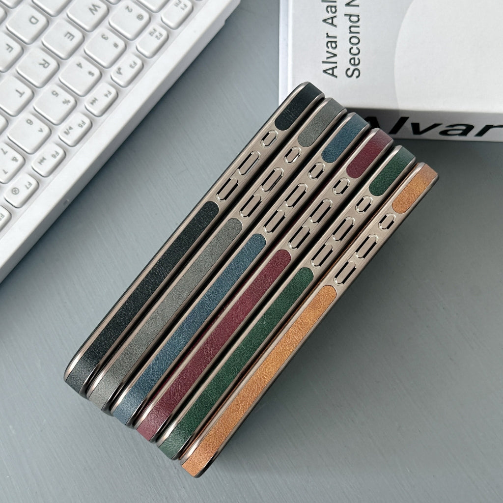 Mungu Highly Premium Leather Case for iPhone 16 Pro 16 Pro Max 15 Pro 15 Pro Max with Megsafe in 8 Colours