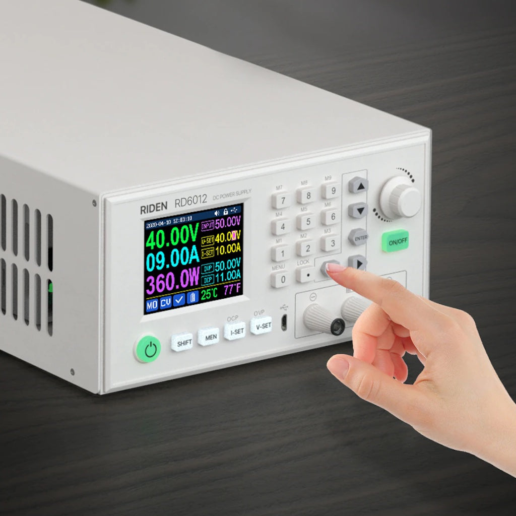 RIDEN RD6012 USB Assembled Set AC to DC Voltage Step down Bench Power Supply Adjustable buck converter voltmeter 60V 12A